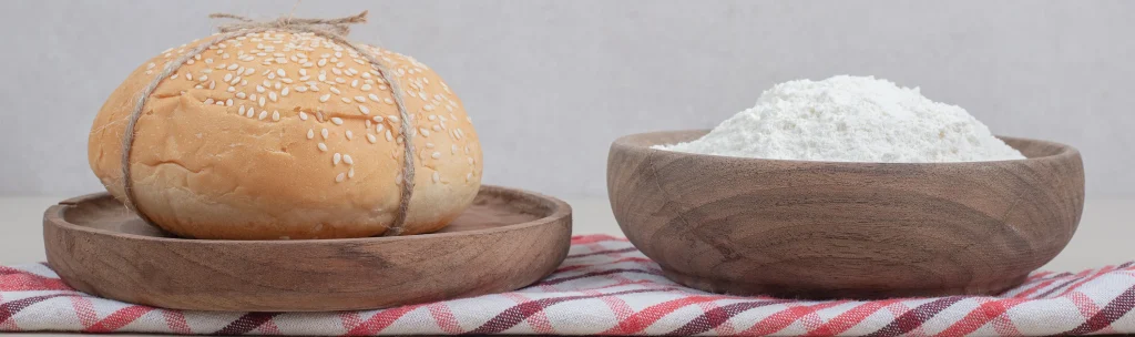 receta harina de arroz pan